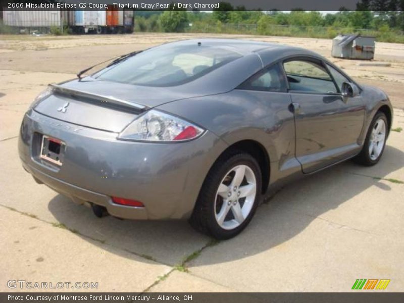 Titanium Gray Pearl / Dark Charcoal 2006 Mitsubishi Eclipse GS Coupe