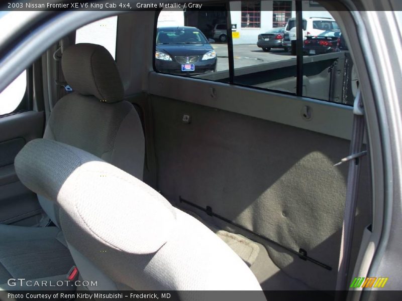 Granite Metallic / Gray 2003 Nissan Frontier XE V6 King Cab 4x4