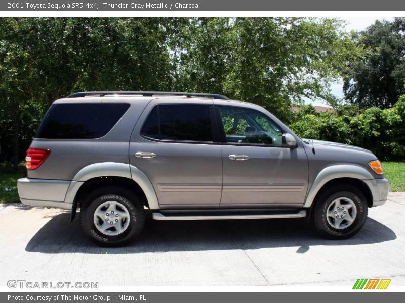 Thunder Gray Metallic / Charcoal 2001 Toyota Sequoia SR5 4x4