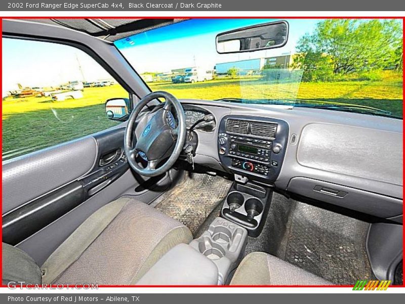 Black Clearcoat / Dark Graphite 2002 Ford Ranger Edge SuperCab 4x4