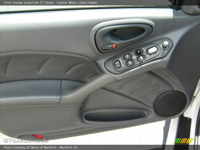 Summit White / Dark Pewter 2003 Pontiac Grand Am GT Sedan