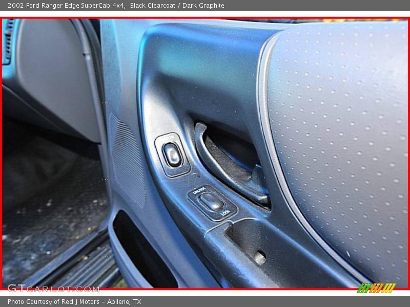 Black Clearcoat / Dark Graphite 2002 Ford Ranger Edge SuperCab 4x4