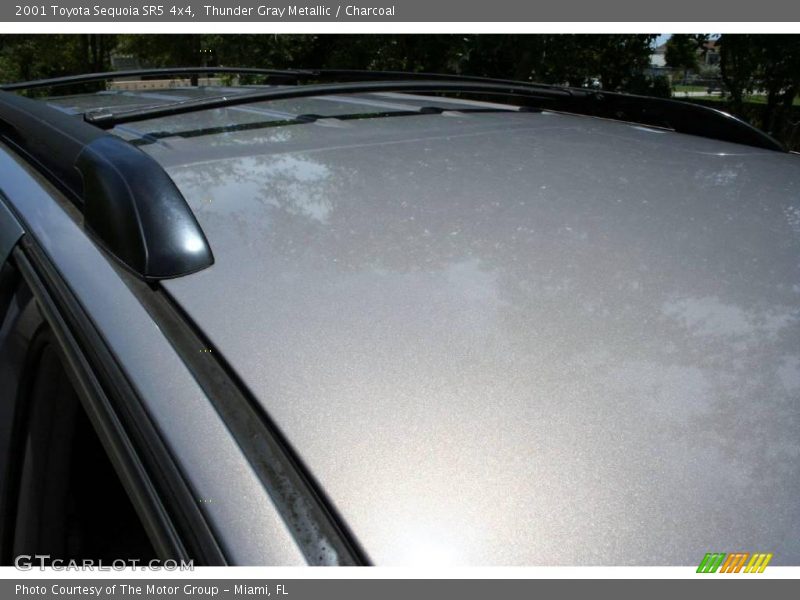 Thunder Gray Metallic / Charcoal 2001 Toyota Sequoia SR5 4x4