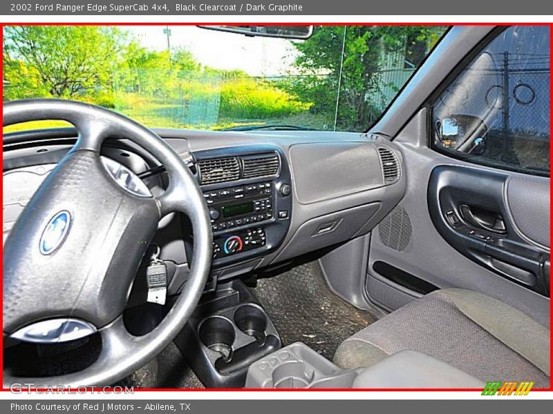 Black Clearcoat / Dark Graphite 2002 Ford Ranger Edge SuperCab 4x4