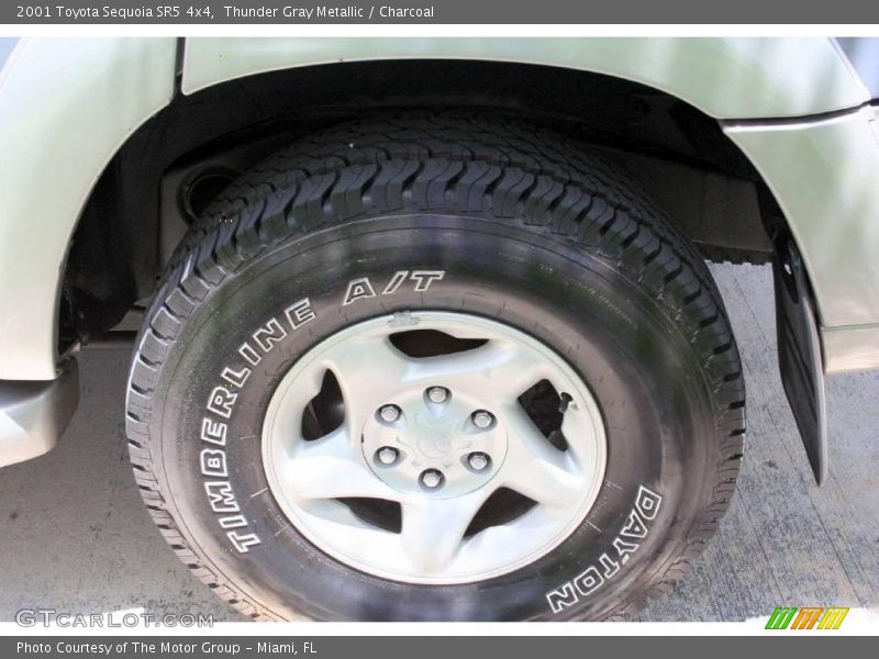 Thunder Gray Metallic / Charcoal 2001 Toyota Sequoia SR5 4x4