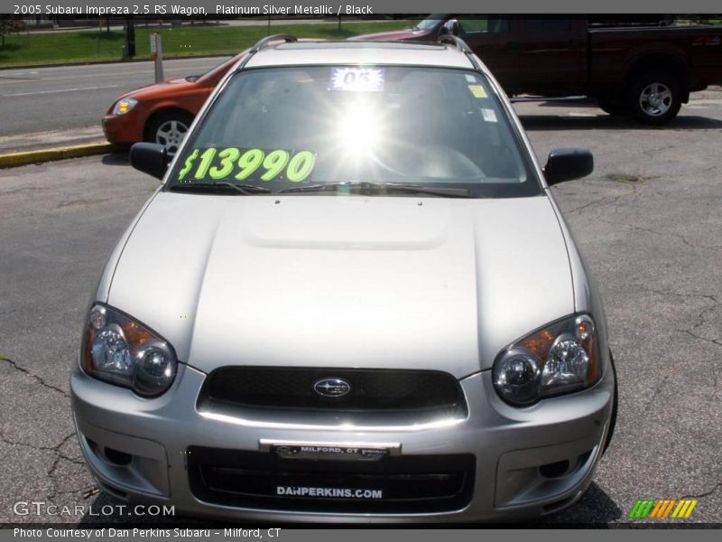 Platinum Silver Metallic / Black 2005 Subaru Impreza 2.5 RS Wagon