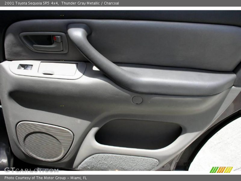 Thunder Gray Metallic / Charcoal 2001 Toyota Sequoia SR5 4x4