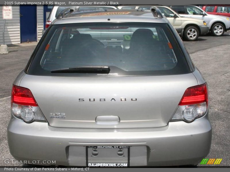 Platinum Silver Metallic / Black 2005 Subaru Impreza 2.5 RS Wagon