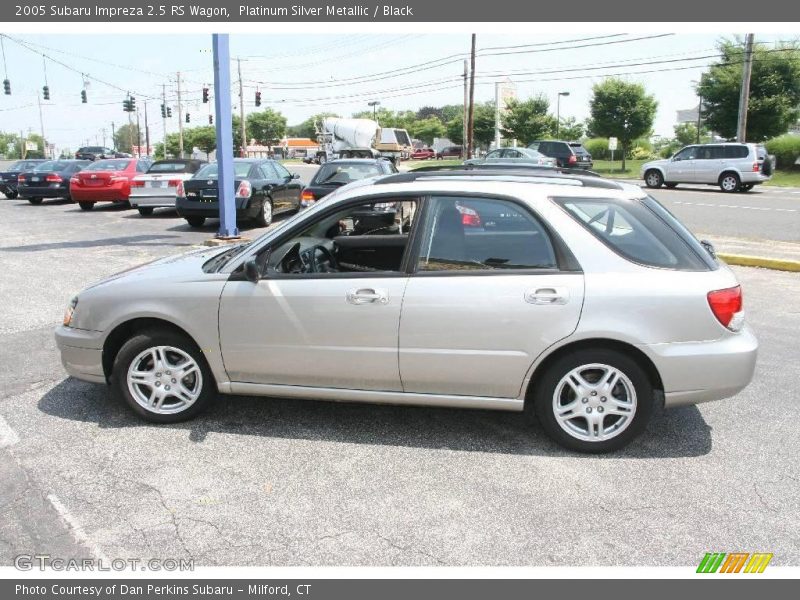 Platinum Silver Metallic / Black 2005 Subaru Impreza 2.5 RS Wagon
