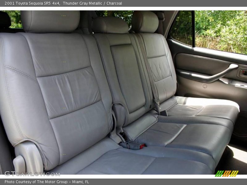 Thunder Gray Metallic / Charcoal 2001 Toyota Sequoia SR5 4x4