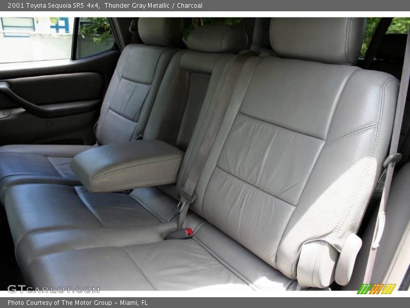 Thunder Gray Metallic / Charcoal 2001 Toyota Sequoia SR5 4x4