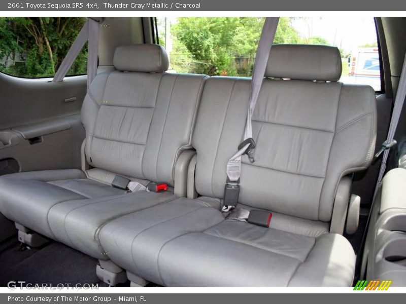 Thunder Gray Metallic / Charcoal 2001 Toyota Sequoia SR5 4x4