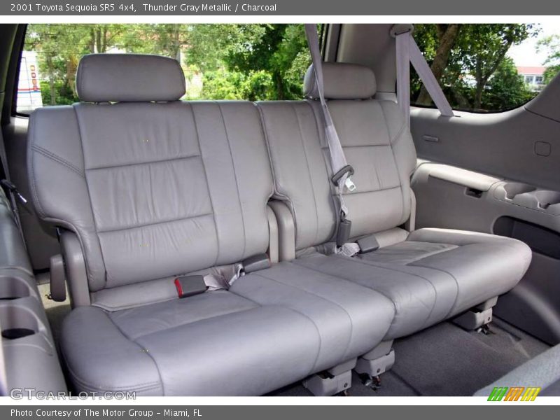 Thunder Gray Metallic / Charcoal 2001 Toyota Sequoia SR5 4x4