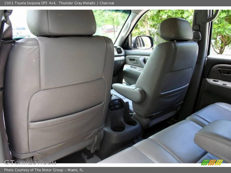 Thunder Gray Metallic / Charcoal 2001 Toyota Sequoia SR5 4x4