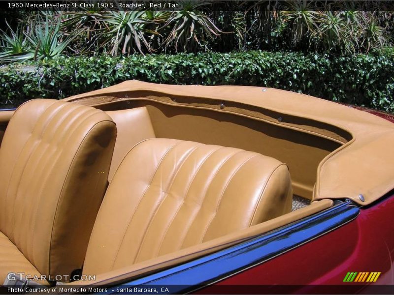 Red / Tan 1960 Mercedes-Benz SL Class 190 SL Roadster