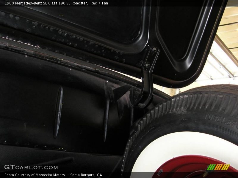 Red / Tan 1960 Mercedes-Benz SL Class 190 SL Roadster