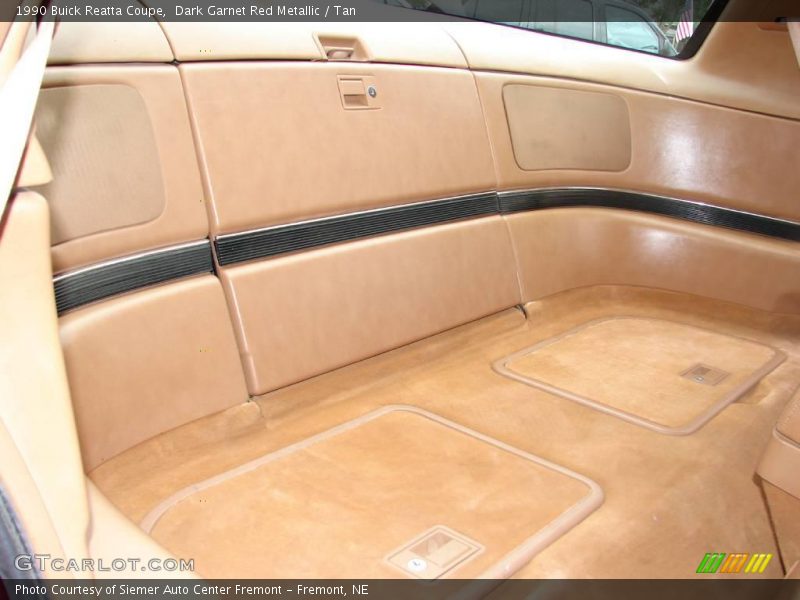 Dark Garnet Red Metallic / Tan 1990 Buick Reatta Coupe