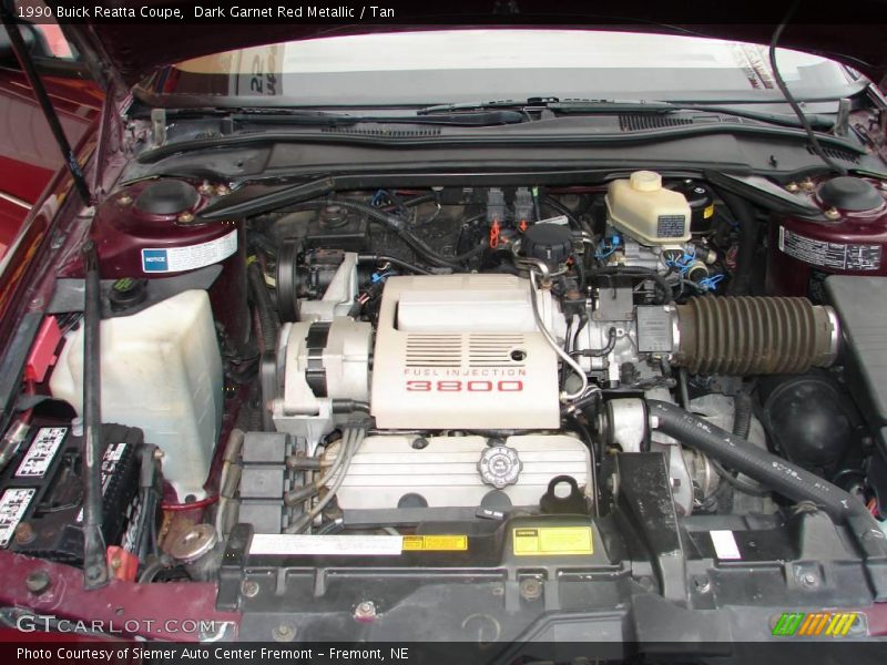 Dark Garnet Red Metallic / Tan 1990 Buick Reatta Coupe
