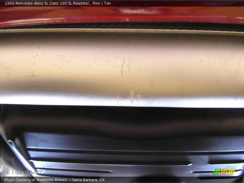 Red / Tan 1960 Mercedes-Benz SL Class 190 SL Roadster