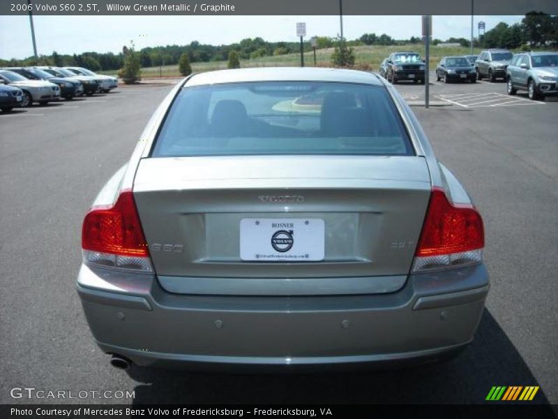 Willow Green Metallic / Graphite 2006 Volvo S60 2.5T