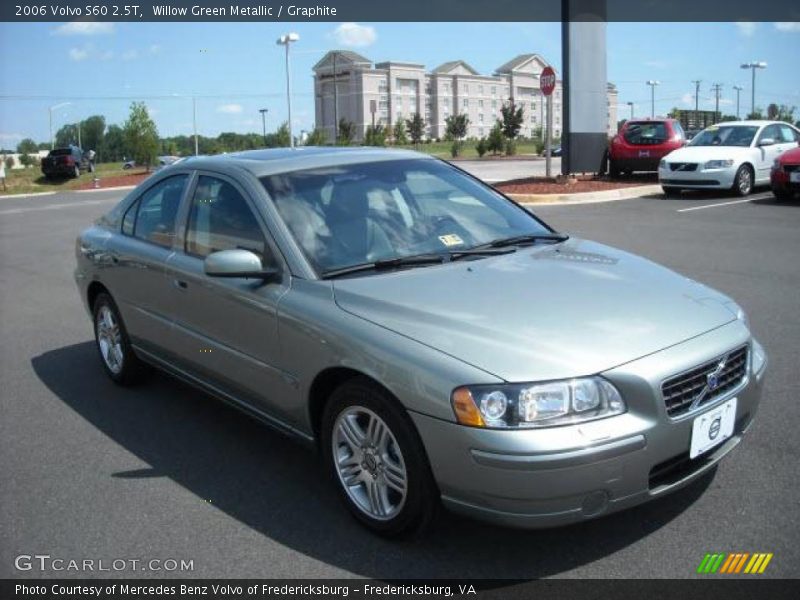 Willow Green Metallic / Graphite 2006 Volvo S60 2.5T