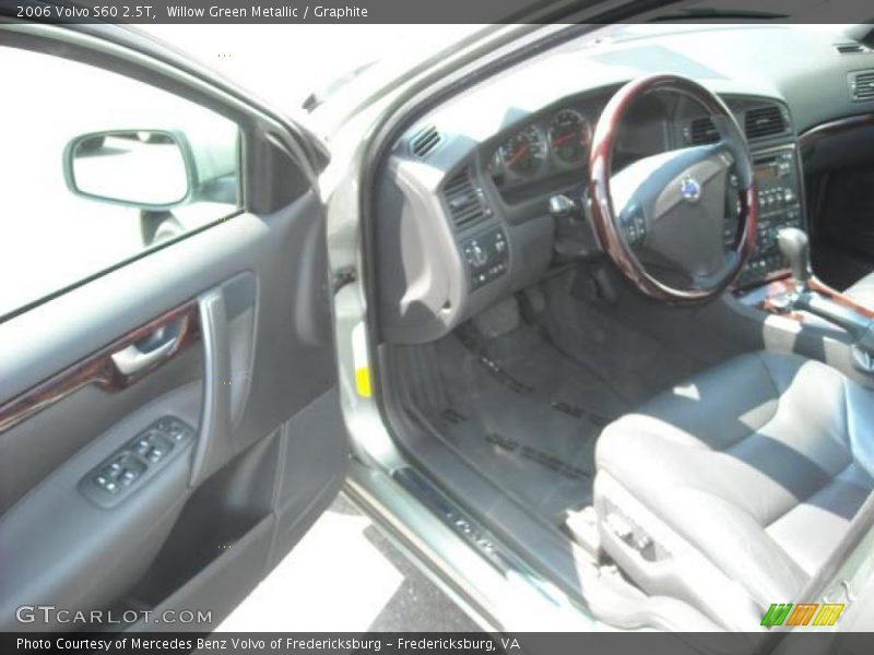 Willow Green Metallic / Graphite 2006 Volvo S60 2.5T