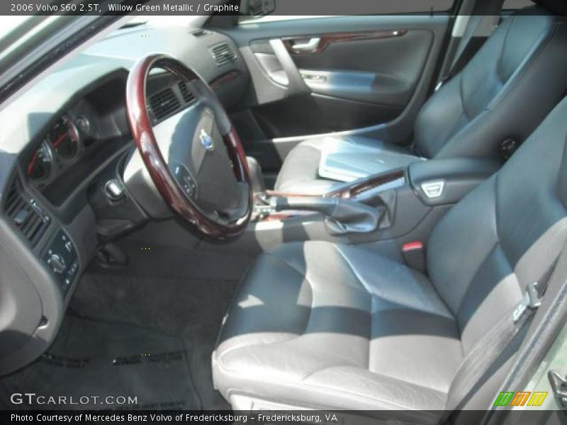 Willow Green Metallic / Graphite 2006 Volvo S60 2.5T
