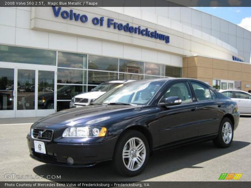 Magic Blue Metallic / Taupe 2008 Volvo S60 2.5T