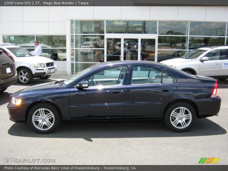 Magic Blue Metallic / Taupe 2008 Volvo S60 2.5T