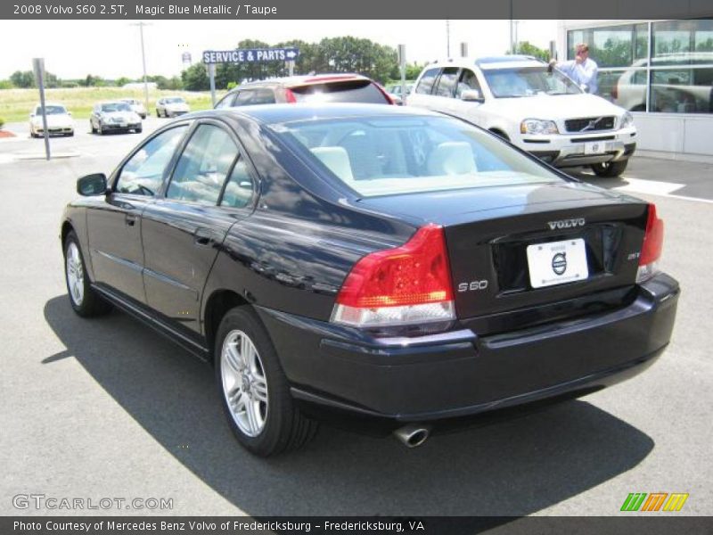 Magic Blue Metallic / Taupe 2008 Volvo S60 2.5T