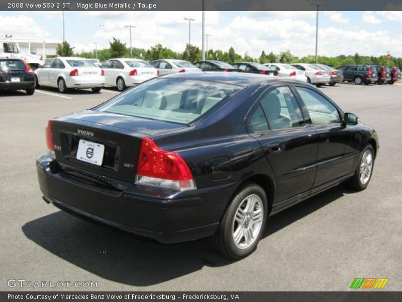Magic Blue Metallic / Taupe 2008 Volvo S60 2.5T