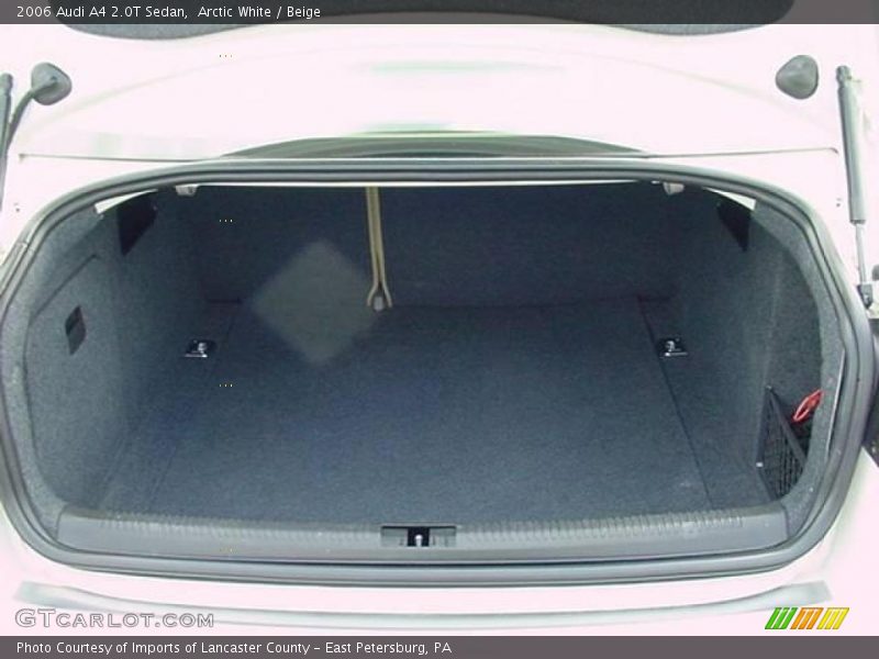 Arctic White / Beige 2006 Audi A4 2.0T Sedan