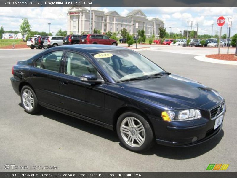 Magic Blue Metallic / Taupe 2008 Volvo S60 2.5T