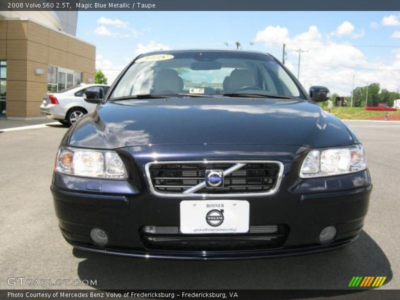 Magic Blue Metallic / Taupe 2008 Volvo S60 2.5T