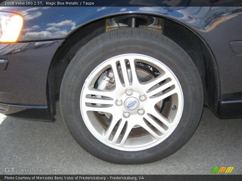 Magic Blue Metallic / Taupe 2008 Volvo S60 2.5T