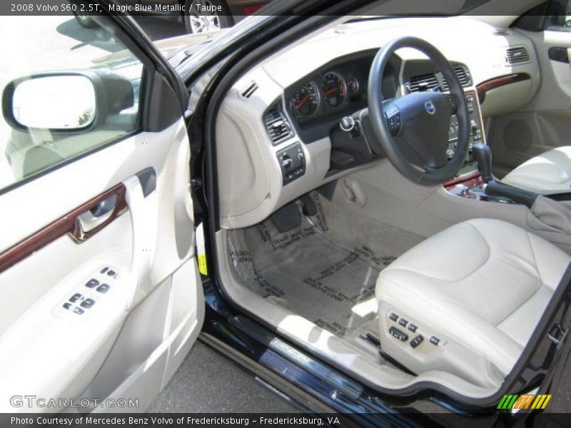 Magic Blue Metallic / Taupe 2008 Volvo S60 2.5T