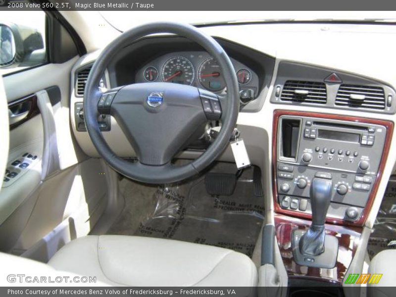 Magic Blue Metallic / Taupe 2008 Volvo S60 2.5T