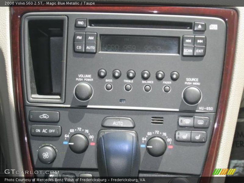 Magic Blue Metallic / Taupe 2008 Volvo S60 2.5T