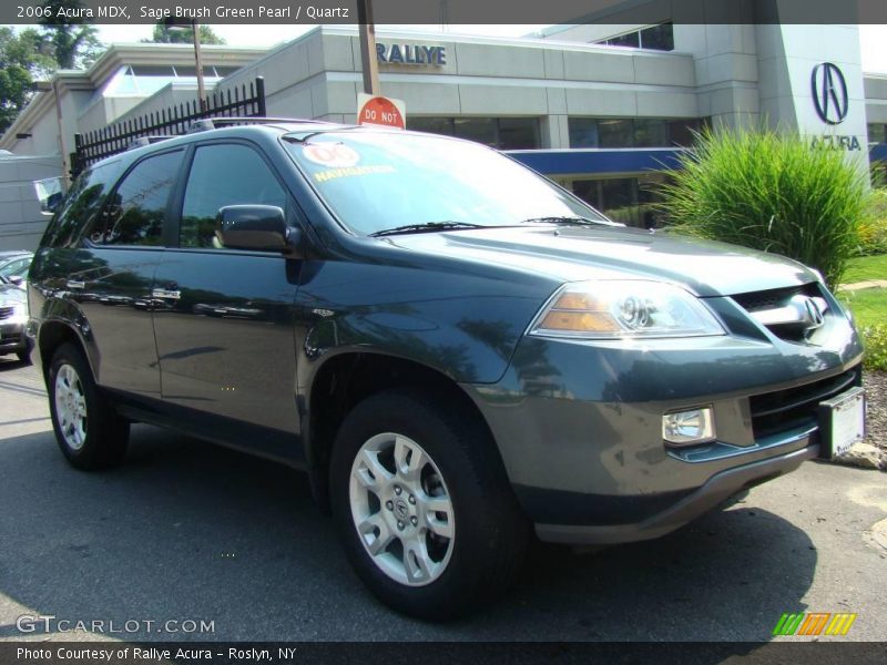 Sage Brush Green Pearl / Quartz 2006 Acura MDX