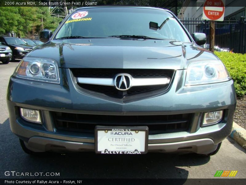 Sage Brush Green Pearl / Quartz 2006 Acura MDX