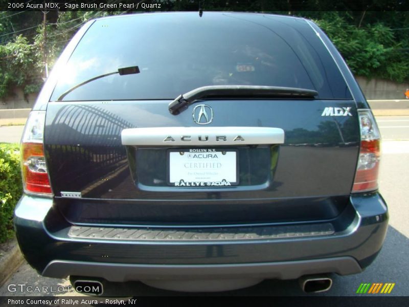 Sage Brush Green Pearl / Quartz 2006 Acura MDX