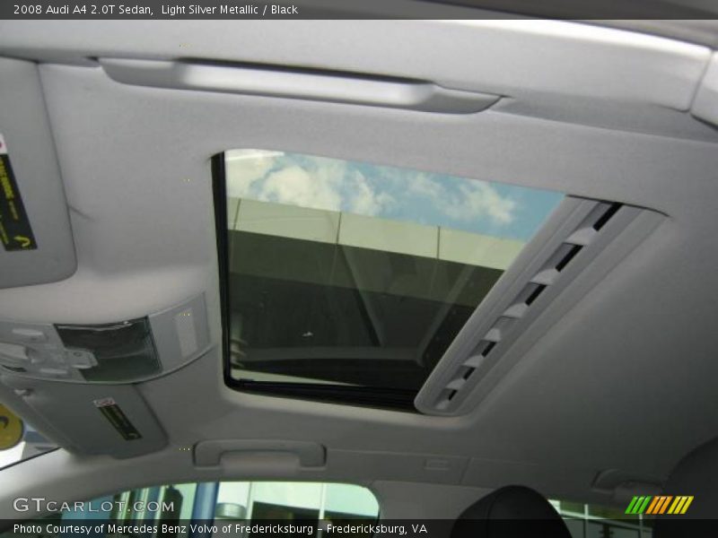 Light Silver Metallic / Black 2008 Audi A4 2.0T Sedan