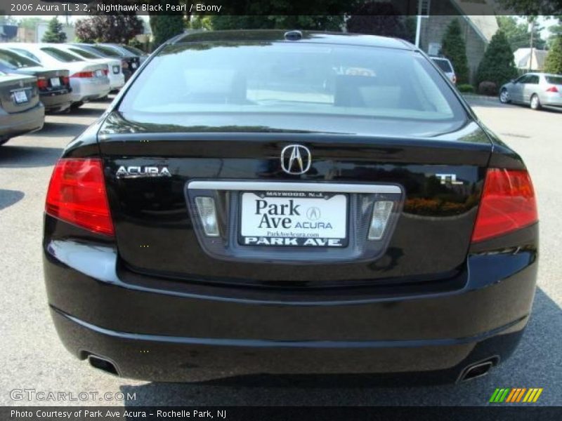 Nighthawk Black Pearl / Ebony 2006 Acura TL 3.2
