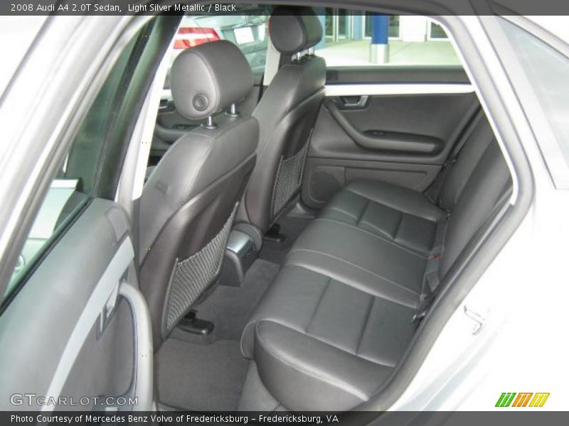 Light Silver Metallic / Black 2008 Audi A4 2.0T Sedan