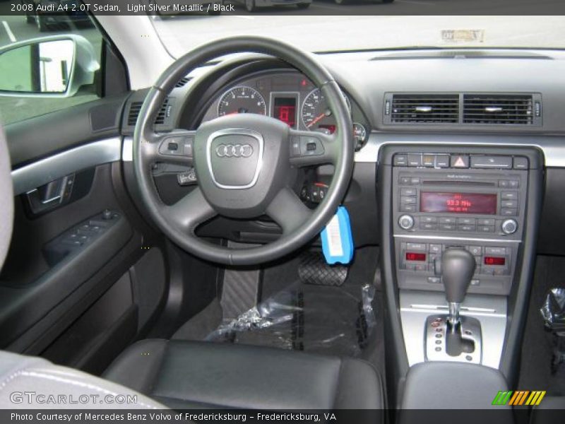 Light Silver Metallic / Black 2008 Audi A4 2.0T Sedan