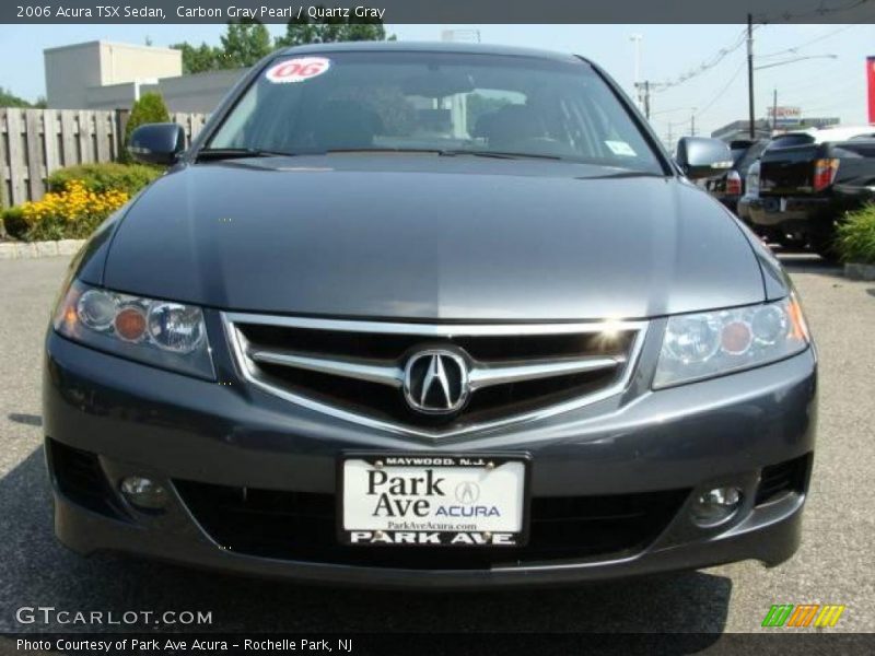 Carbon Gray Pearl / Quartz Gray 2006 Acura TSX Sedan