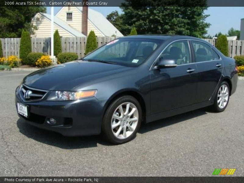 Carbon Gray Pearl / Quartz Gray 2006 Acura TSX Sedan