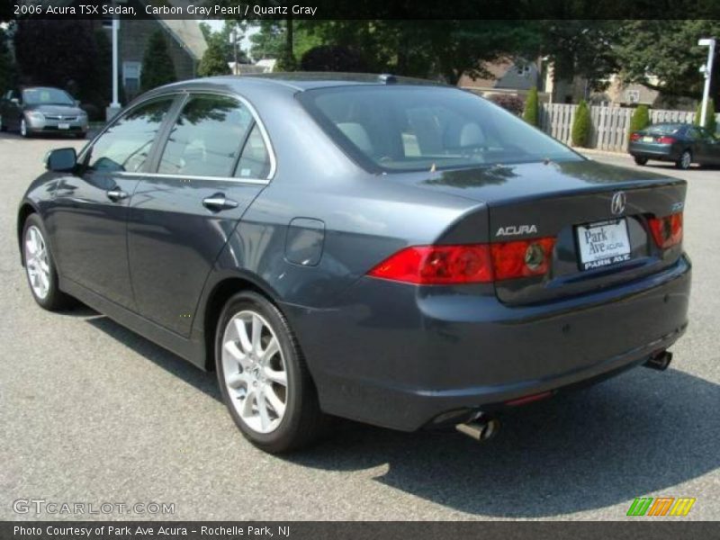 Carbon Gray Pearl / Quartz Gray 2006 Acura TSX Sedan