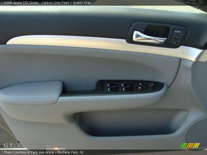 Carbon Gray Pearl / Quartz Gray 2006 Acura TSX Sedan