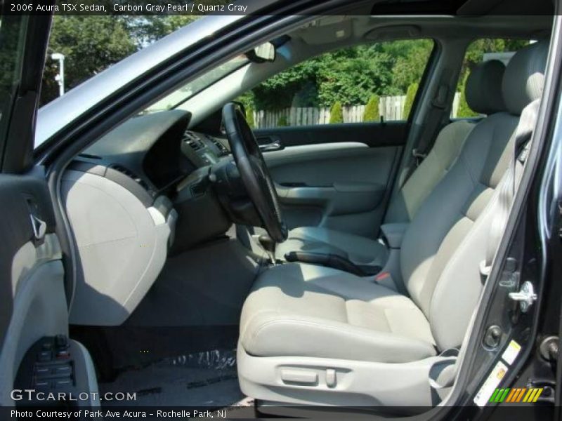 Carbon Gray Pearl / Quartz Gray 2006 Acura TSX Sedan